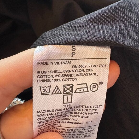 NWT Banana Republic Black Bubble-Hem Taffeta Midi Dress Open Back Twist Cocktail - Picture 9 of 11